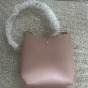 Anthropologie Samara Soft Pink Shoulder Bag